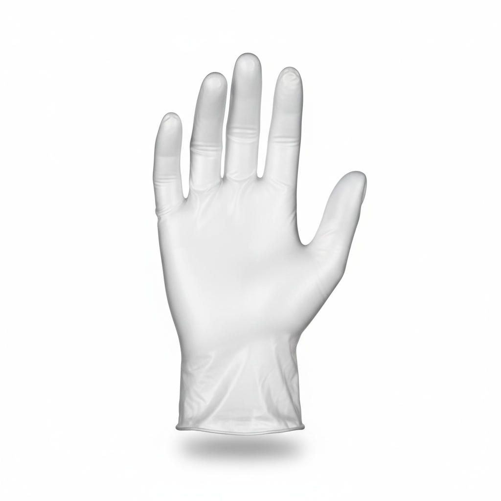 Luva Vinil caixa com 100 unidades